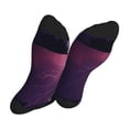 thumbnail image 5 of KLL Thunderstorm Violet Purple Print Cool Socks Men's Women's Crew Socks Funny Crazy Novelty Stockings, 5 of 7