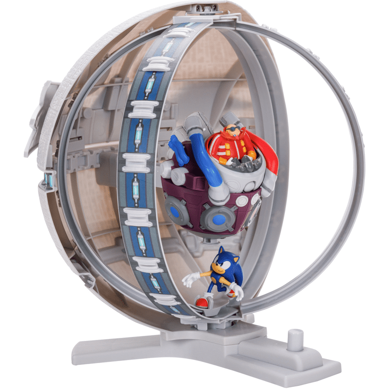 ソニック・ザ・ヘッジホッグ　2.5インチ・フィギュアデスエッグロボ バトルセット Sonic Hedgehog Action Set: 2.5 inch Death Egg Battle Playset with