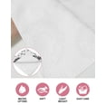 thumbnail image 6 of Dandelion Kitchen Dish Towels for Drying Dishes Set of 3, Black White Modern Country Rustic Plants Waffle Weave Microfiber Hand Tea Bathroom Towels Quick Dry & Absorbent Towel 15.7x23.6, 6 of 7