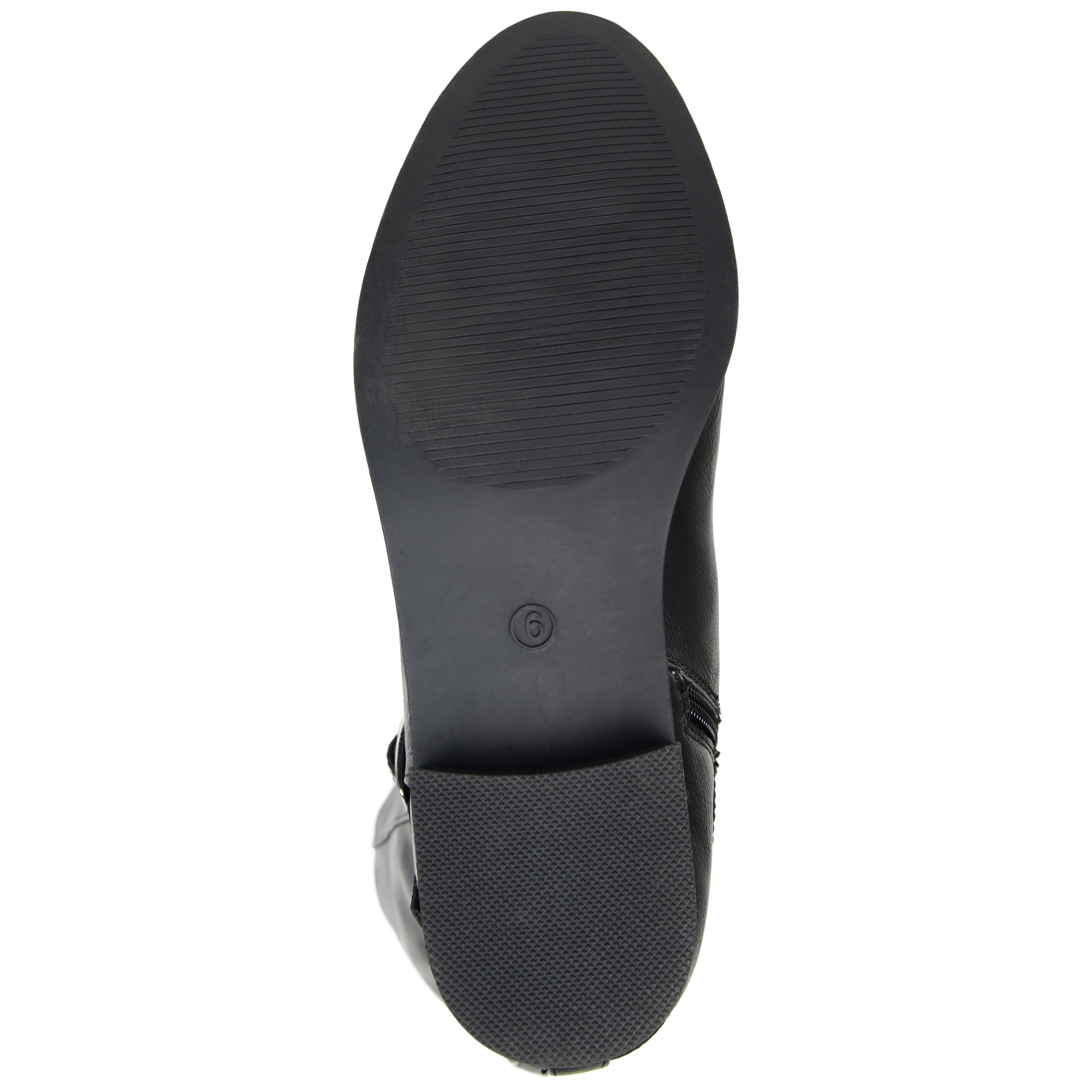Journee Womens Ivie Stacked Heel Riding Boots, Calf Widths Available
