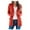 Red, variant on Viikei Plus Size Womens Cardigans Clearance Winter Coats for Women Patchwork Cardigan Long Sleeve Open Front Coat Pockets