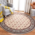 thumbnail image 3 of Safavieh Easy Care Juniper Oriental Area Rug, Beige/Red, 6' x 6' Round, 3 of 13