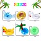 thumbnail image 2 of Soporte inflable para bebidas Green Vivid, paquete de 12 unidades, para fiesta en la piscina, 2 of 6