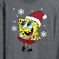 thumbnail image 3 of SpongeBob SquarePants - Dear Santa - Men's Long Sleeve T-Shirt, 3 of 6