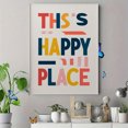 thumbnail image 4 of Qisvanset This Is Happy Place Canvas Wall Art 15.75x11.81 Inches, 4 of 8