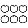 thumbnail image 2 of Silicone Pet Tag Silencers for Dog Collar Name Tags Black 6pcs Round Shape, 2 of 9