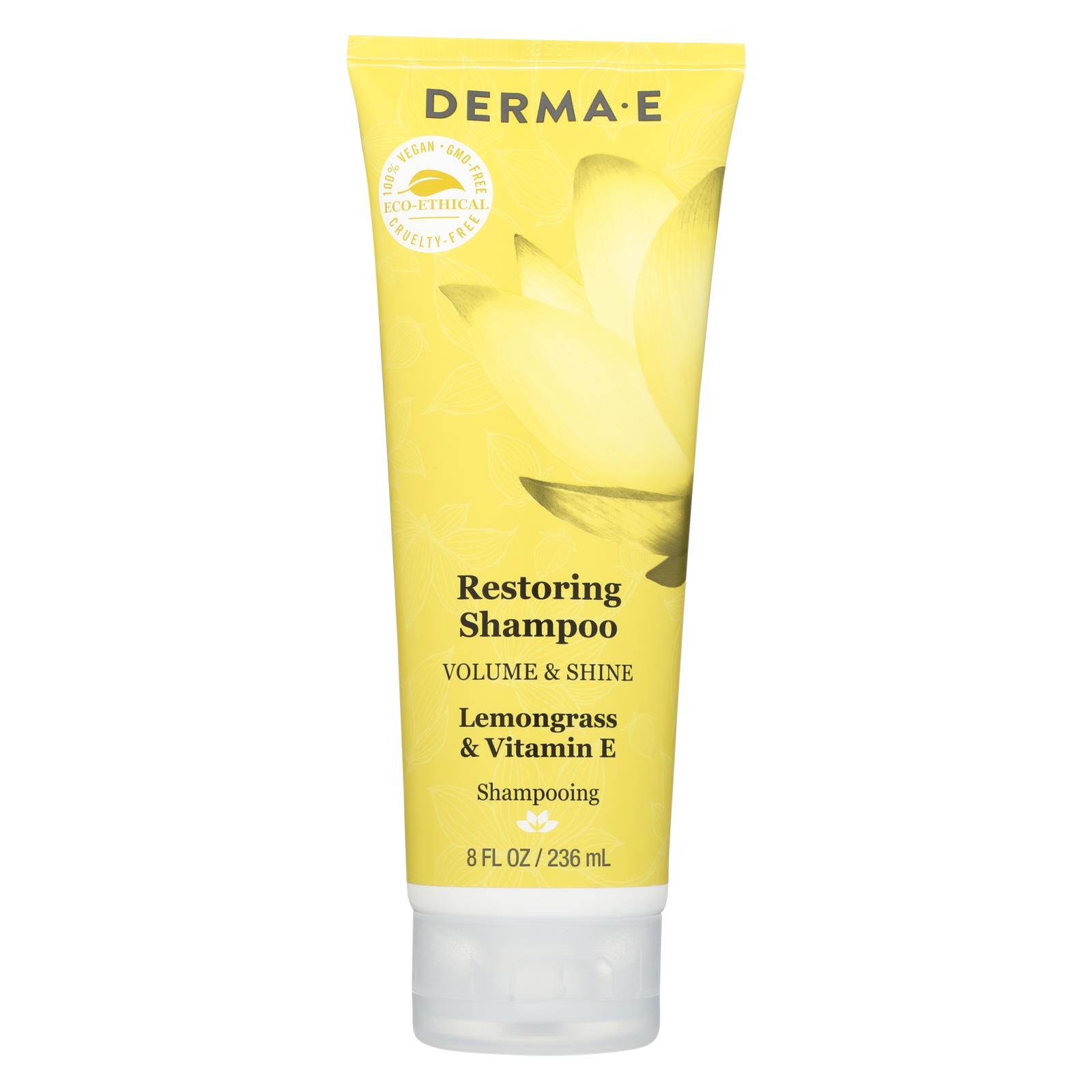 Derma E Derma E Volume & Shine Restoring Shampoo, 8 Fl Oz Walmart