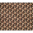 thumbnail image 4 of oneOone Cotton Flex Rust Brown Fabric Chevron Geometric Sewing Craft Projects Fabric Prints By Yard 40 Inch Wide, 4 of 4