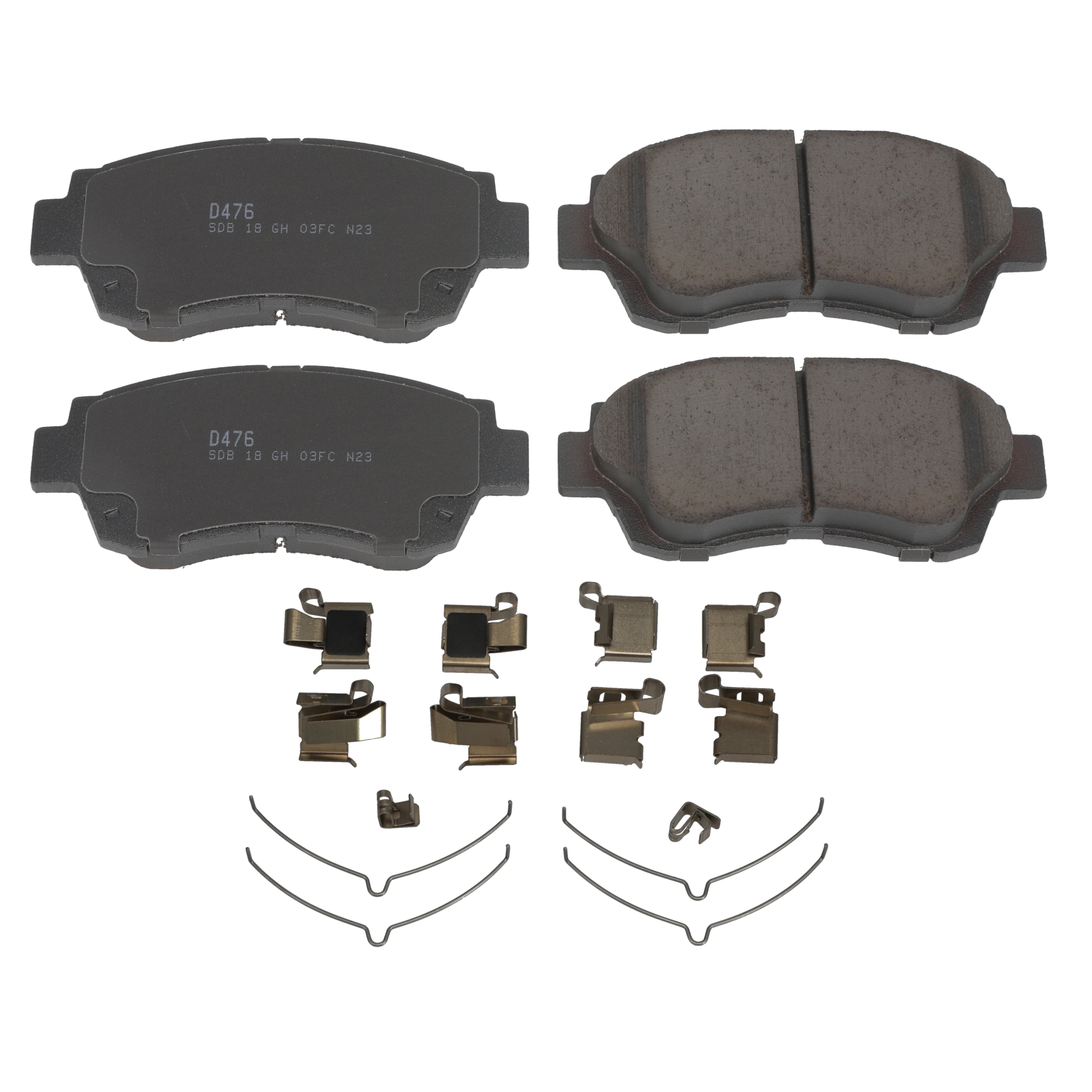Winstop Brake Pad Set, Front WS.0476.0.C, Toyota Camry 1995-1991