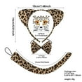 thumbnail image 4 of SJLDQY Carnival Unisex Boys Girls Leopard Dress Up Fashion Hairband Accessories Outfits Party Stage Performance Clothes Set, 4 of 8