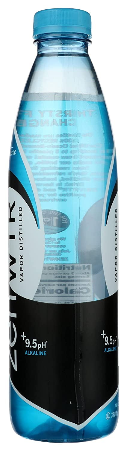 ZenWTR Alkaline 9.5pH Water 33.8 oz. (Pack of 12)