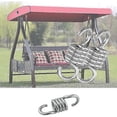 thumbnail image 4 of 2pcs Hammock Springs, Hanging Chair Spring Hammock, Swing Chair Spring (Silver), 4 of 5