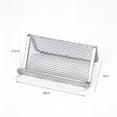 thumbnail image 7 of XIBUFE 2-Pack Black Mesh Desk Organizers, Desk Accessories & Workspace Organizers for Desktop Storage, Practical Office Supplies for Home and Workspaces, 7 of 7