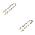 thumbnail image 2 of kurtrusly Easy To Install Convenient Bag Chain Straps For Quick Attachment Not Easy To Fade Purse Chain Straps L204-2HS 2Set, 2 of 6