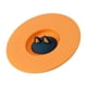 thumbnail image 3 of Inteprter Tapas de tazas Reutilizable Tapa de taza a prueba de fugas Tapa para beber Restaurante doméstico Teteras Naranja, 3 of 6