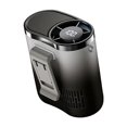 thumbnail image 1 of Ventiladores cinturón recargables por USB, con clip para la cintura, ventilador portátil recargable para escalada, camping y trabajos agrícolas. Negro, 1 of 8
