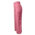 thumbnail image 5 of Comdrip Womens Dress Pants Women's High Waisted Flattering Straight Leg Pants Wide Leg Pants Casual Suit Long Pants Wide Leg Dress Pants for Women Pink XL, 5 of 6