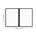 thumbnail image 3 of 3 Pcs Protecteur de Recettes Transparent pour Bar, Support de Menu DIY pour Restaurant (A4), 3 of 7