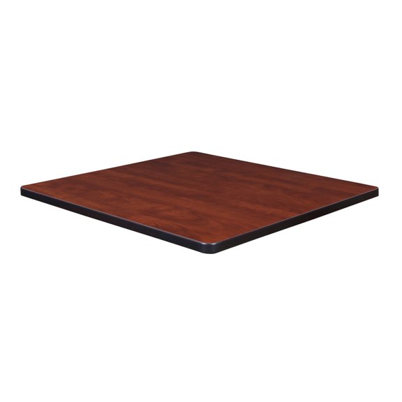 30" Square Laminate Table Top- Cherry/ Maple