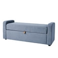 thumbnail image 6 of Better Homes & Gardens Springwood 55.12" Storage Bench, Blue Silver, 6 of 9