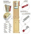 thumbnail image 4 of Closet Door, Bi-fold, Louver Louver Plantation (24x80), 4 of 5