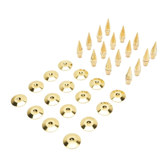 Aislamiente de altavoces A Prueba de Choque, Aplicaciones Amplias de 16 PC Spikes de Cobre Puro para reproductor de DVD CD