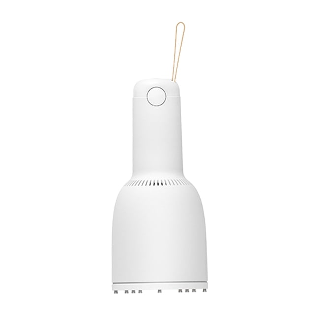 GUOOL Portable Cordless Small Handheld Tabletop Vacuum Cleaner Computer Keyboard Hair White USB Charging