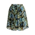 thumbnail image 6 of Time and Tru Women's Sunburst Pleat Mini Skirt, Sizes XS-XXXL, 6 of 6