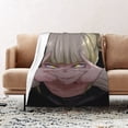 thumbnail image 2 of Mha My Hero Academia Himiko Toga Soft Blanket Fuzzy Fleece Anti-pilling Flannel Throw Blanket Decor Sofa Bed Blanket 40x60in, 2 of 7
