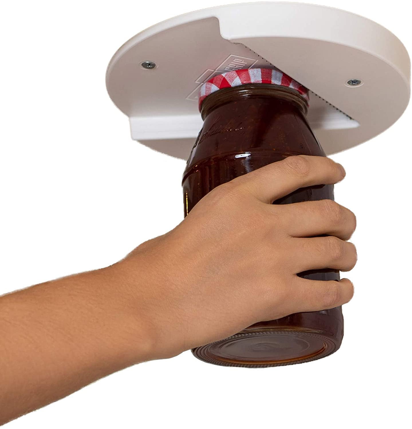 Jar Opener Weak Single Hand Under Cabinet Counter Kitchen Can Bottle Lid  Gripper