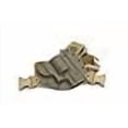 thumbnail image 3 of Kenai Chest Holster for .460/.500 X-Frame Revolvers, MAS Grey/Coyote, Right Hand (Gen2), 3 of 4