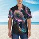 thumbnail image 2 of Balery Bird 3 Camisas hawaianas de manga corta para hombre, camisas playeras de corte holgado, camisas de vacaciones con botones,Large, 2 of 7