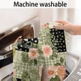 thumbnail image 5 of Pioneer Flower Floral Print Pattern Bathroom Rugs Mat, Non Slip Microfiber Bathroom Rug with Rubber Backing, Soft Mats for Bathroom Floor Tub Shower, 24"x60", 5 of 5