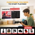thumbnail image 2 of Pyle 30" Beginner Acoustic Guitar Kit, 1/4 Size All-Wood Guitar for Kids, Students & Beginners, Sunburst Teardrop Matte Finish, 2 of 7