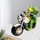 thumbnail image 5 of Novedad estatuils pa motocicleta, escultura tesanal, estatua creativa divertida de resina, adornos pa decoración de perfecl Figuras de rana, 5 of 8