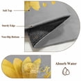 thumbnail image 6 of Area Rugs 2.7'x5', Yellow Sunflowers Carpet for Living Room Bedroom Dining Room, Floral You Are My Sunshine Grey Quotes Throw Kitchen Rugs Non Slip Washable Rectangle Indoor Outdoor Rugs, 6 of 8