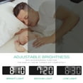 thumbnail image 3 of ORIA Digital Alarm Clock, 6.5inch Large Display LED Clock, 3 of 8