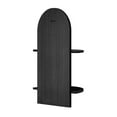 thumbnail image 2 of American Art Decor Lunar Ledges Wall Shelf in Black - 23.75" x 14", 2 of 8