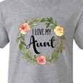thumbnail image 4 of Inktastic I Love my Aunt- flower circle Youth T-Shirt, 4 of 5