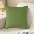 thumbnail image 6 of Roiihwy Outdoor Waterproof Olive Green Pillow Covers 20X20 Inch Rustic Decorative Throw Pillow Covers Cushion Case Rectangle for Patio Sofa Couch Home Bed Farmhouse Car Decor, 6 of 7