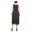thumbnail image 2 of NY Collection Womens Petites Chiffon Printed Midi Dress, 2 of 2