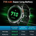 thumbnail image 4 of Mingdaln Military Smartwatch for Men, 55MM with Bluetooth Answer Make Calls/120+ Sport Mode/30-Day Standby, Rugged Smartwatch fits for Android and iPhone Devices, 4 of 6