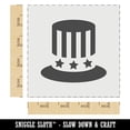thumbnail image 2 of Fourth of July Patriotic Hat DIY Cookie Wall Craft Stencil - 4.5 Inch, 2 of 5