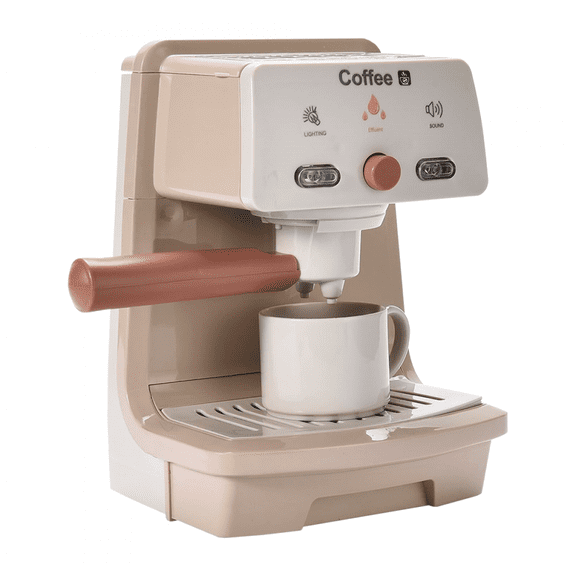 Coffee Maker Toy Set for Kids, Kitchen Accessories Pretend Play Toy for Girls Boys Ages 3 4 5 6 Birthday Gifts