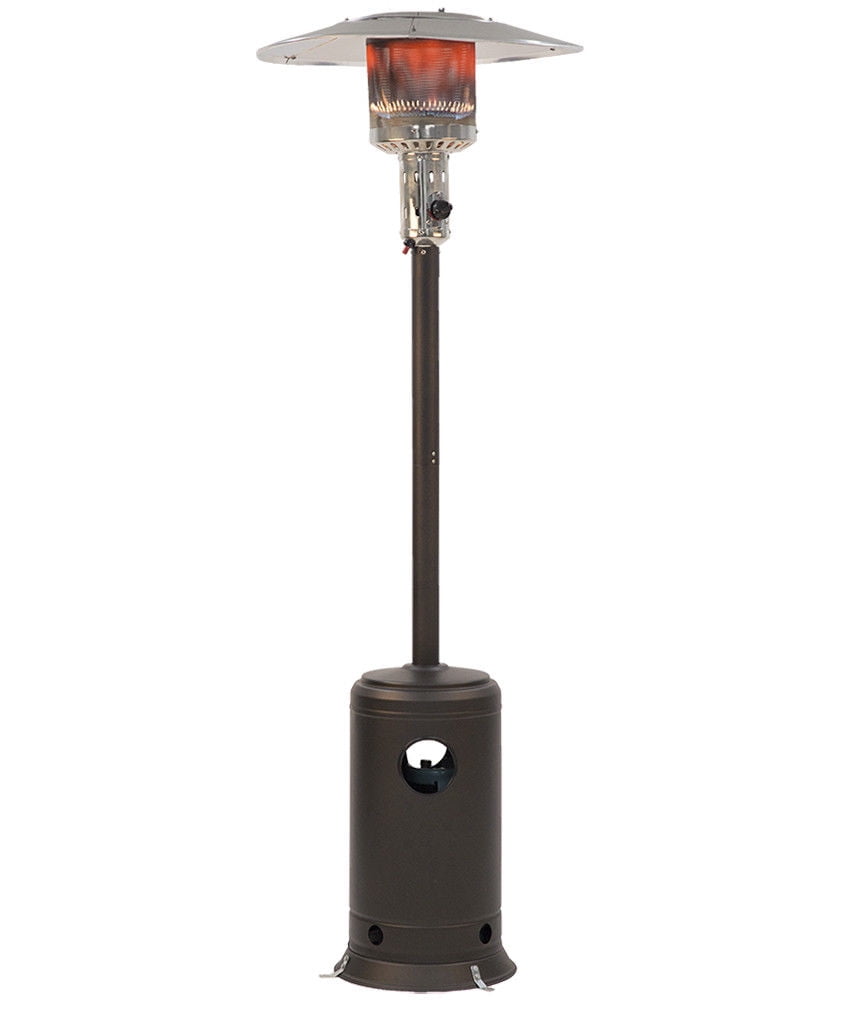 Mocha Garden Outdoor Patio Heater Propane Standing Lp Gas Steel W