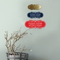 thumbnail image 5 of Designer Please Flush After Using Sign (Brushed Gold) - Small, 5 of 5