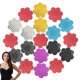 thumbnail image 1 of 14 pares de cubiertas para pezones con forma de flor, cubiertas para senos, sujetador desechable, pegatinas de pétalos de satén, pastas adhesivas para senos, 1 of 8