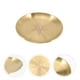 thumbnail image 4 of Portavelas de metal para ceremonias de altar de sacrificios con diseño de tarot., 4 of 7
