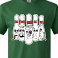 thumbnail image 4 of Inktastic Beat Up Bowling Pins T-Shirt, 4 of 5