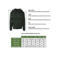 thumbnail image 3 of Fresh Groove Men's Soft Sherpa-Lined Fleece Hoodie Sweatshirt, Charcoal, S, 3 of 7